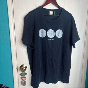 G-Star raw short sleeves plus size t shirt graphic
